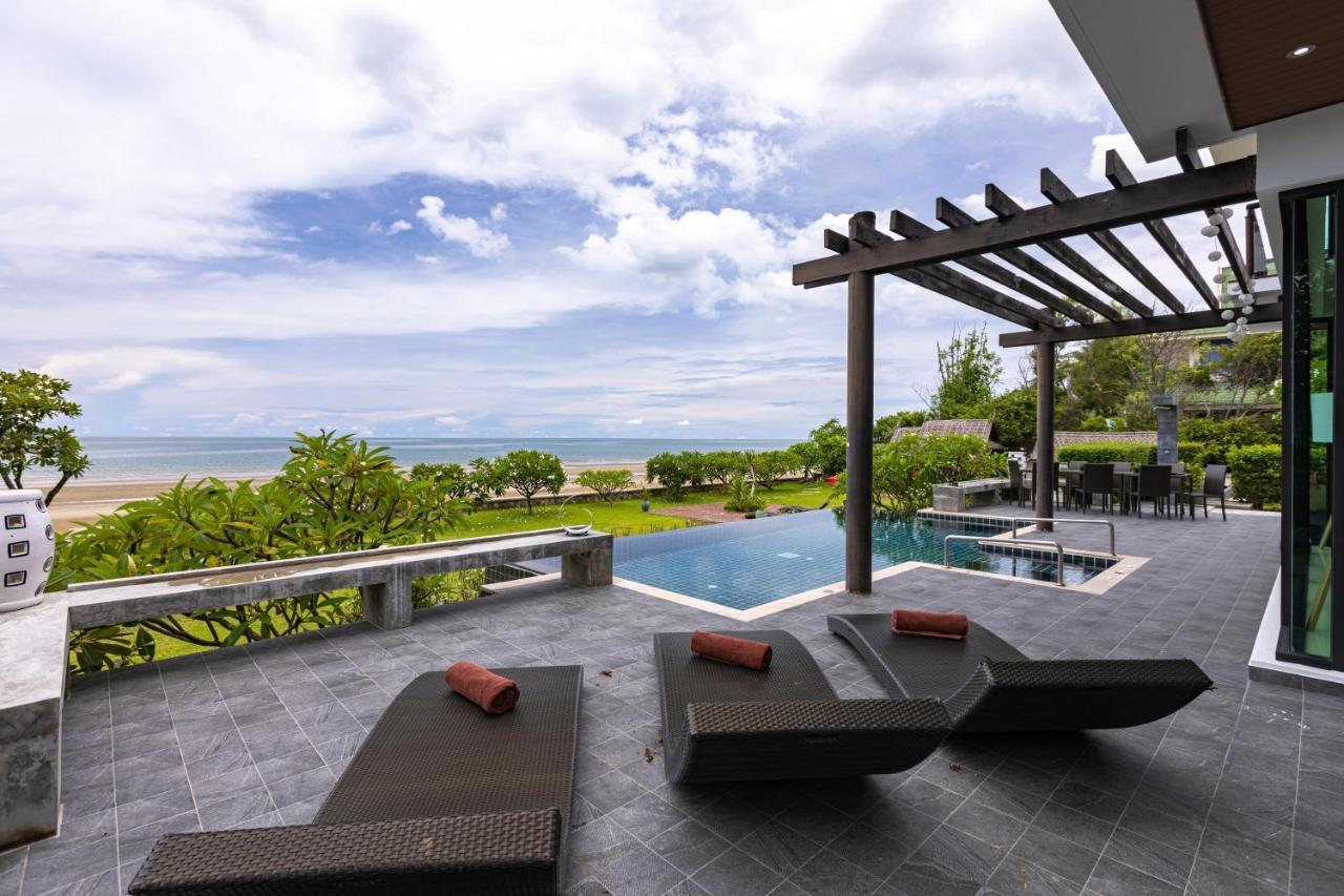 Beachfront Modern 4 Bedroom Pool Villa - Rv HHQ Zewnętrze zdjęcie