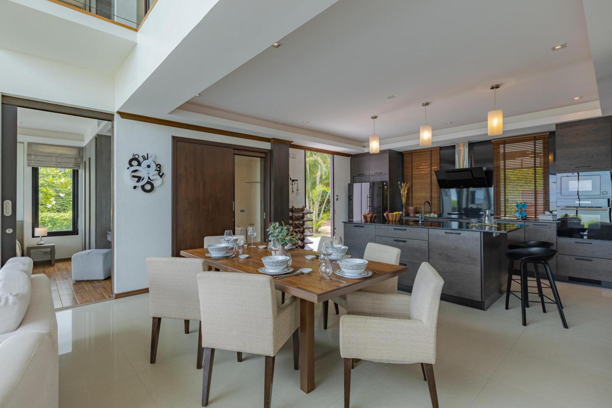 Beachfront Modern 4 Bedroom Pool Villa - Rv HHQ Zewnętrze zdjęcie