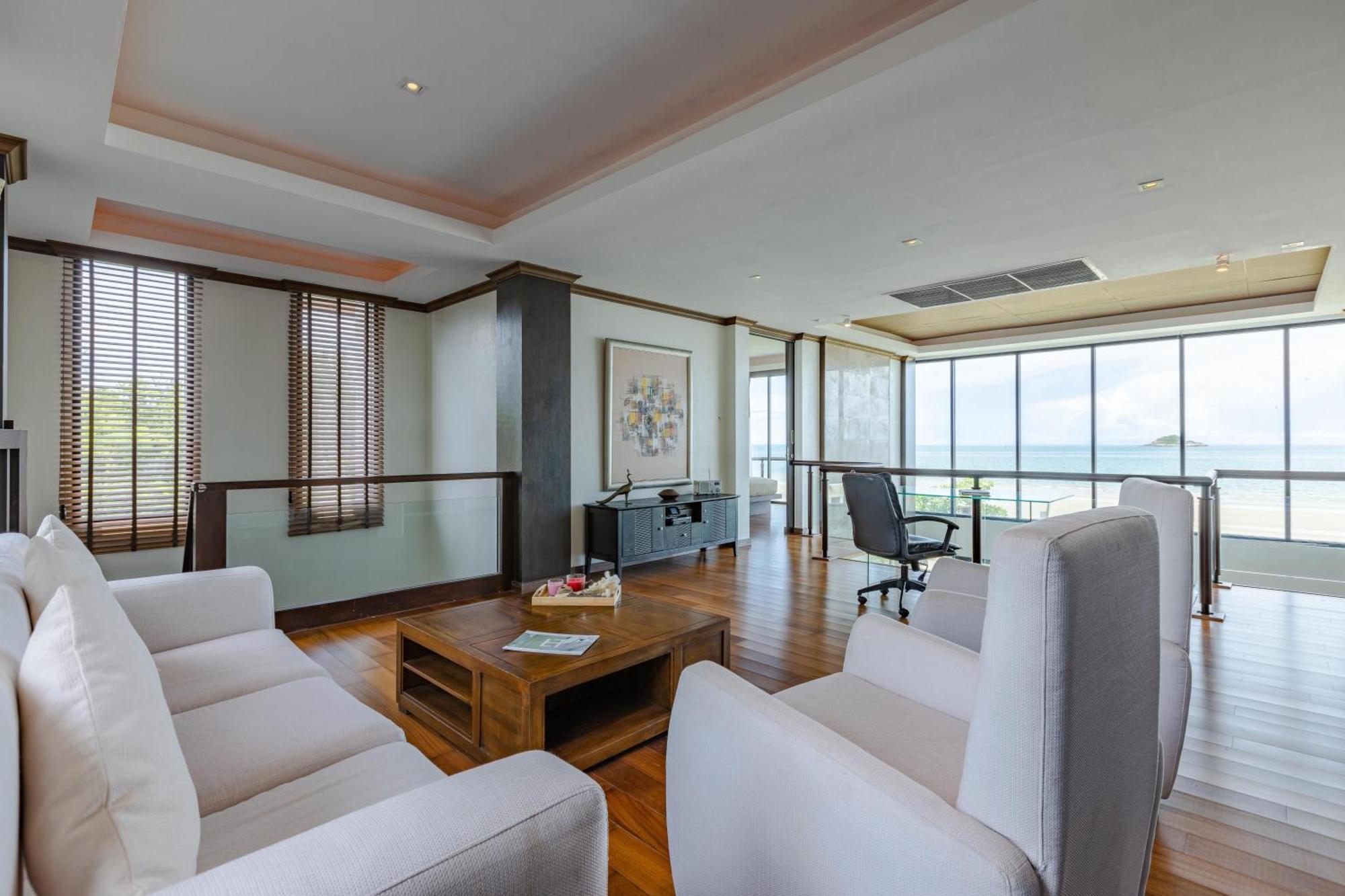 Beachfront Modern 4 Bedroom Pool Villa - Rv HHQ Zewnętrze zdjęcie