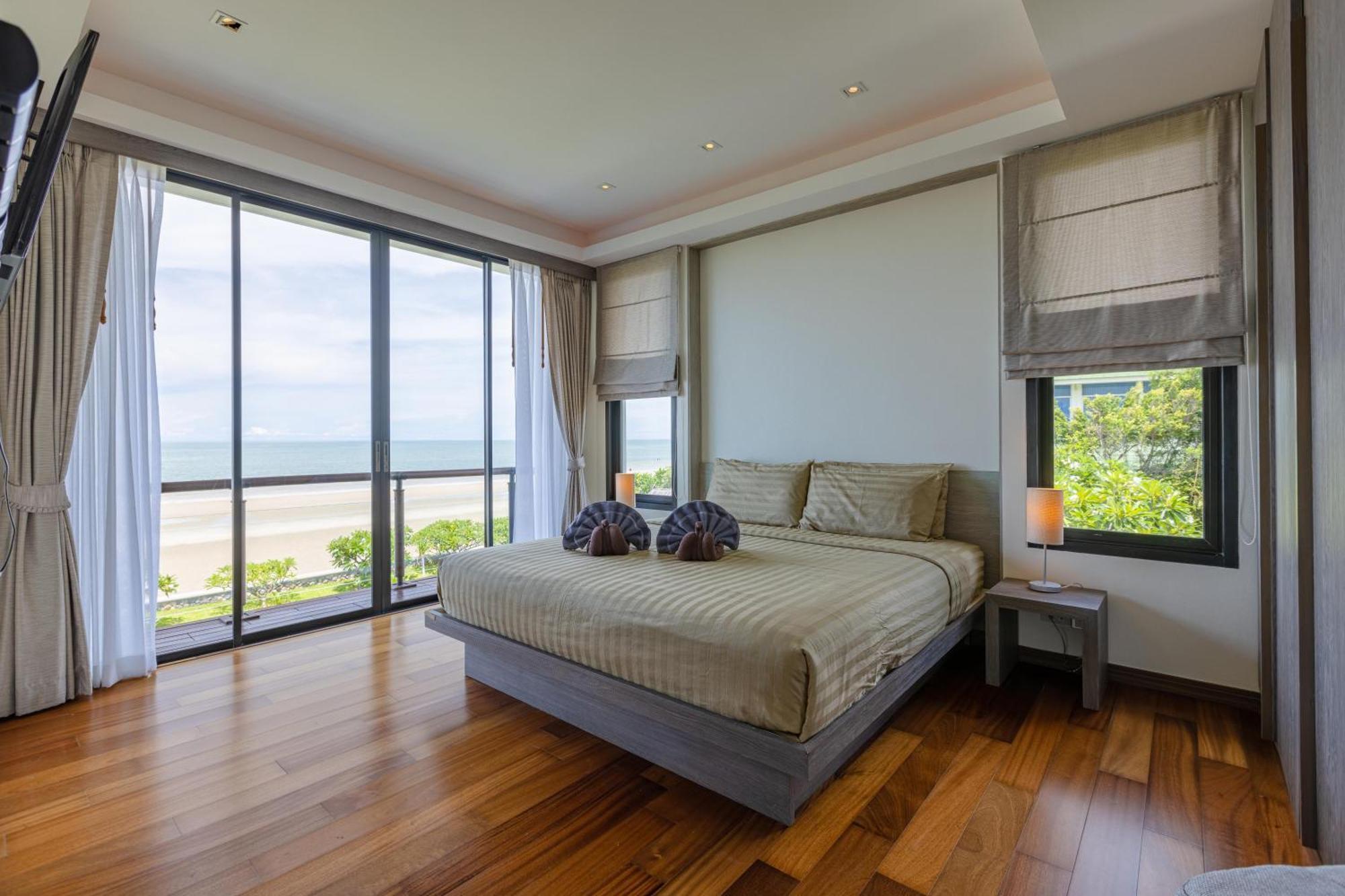 Beachfront Modern 4 Bedroom Pool Villa - Rv HHQ Zewnętrze zdjęcie