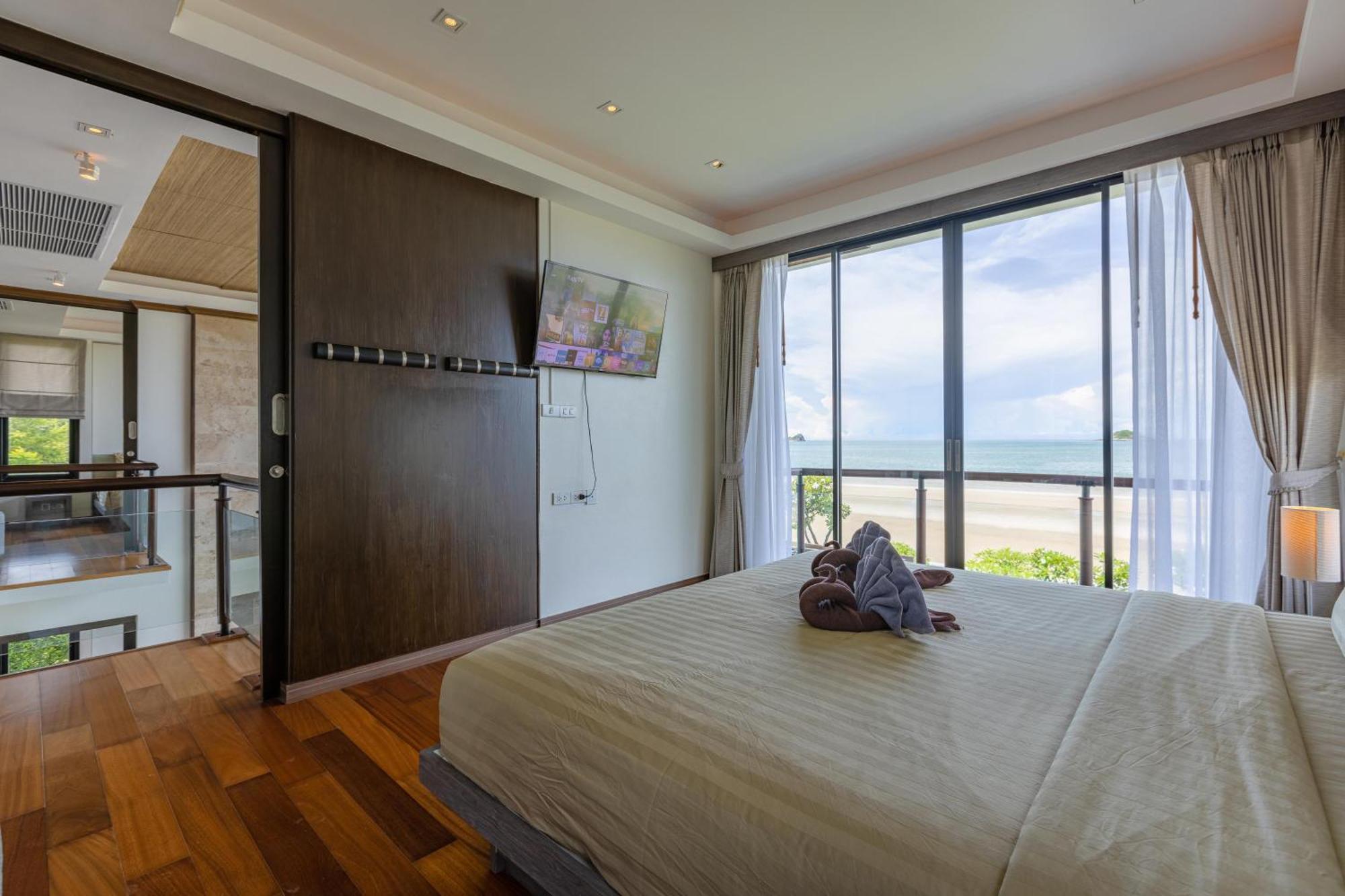 Beachfront Modern 4 Bedroom Pool Villa - Rv HHQ Zewnętrze zdjęcie